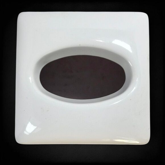 Vintage Saturday Knight Malmite Tissue Box Cover Hearts Bows Cottagecore 90s - Picture 7 of 11